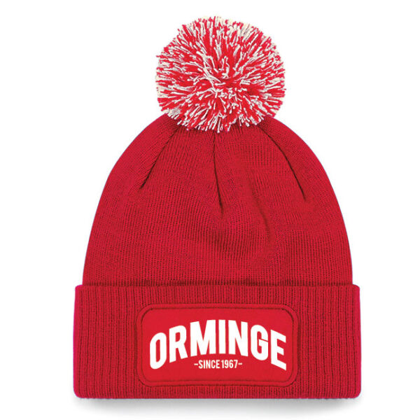 Orminge Patch beanie med tofs - Bild 2