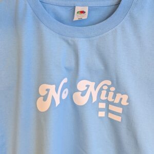 No Niin ljusblå t-shirt